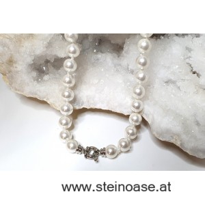 Kette Muschelkern - Perle 10mm